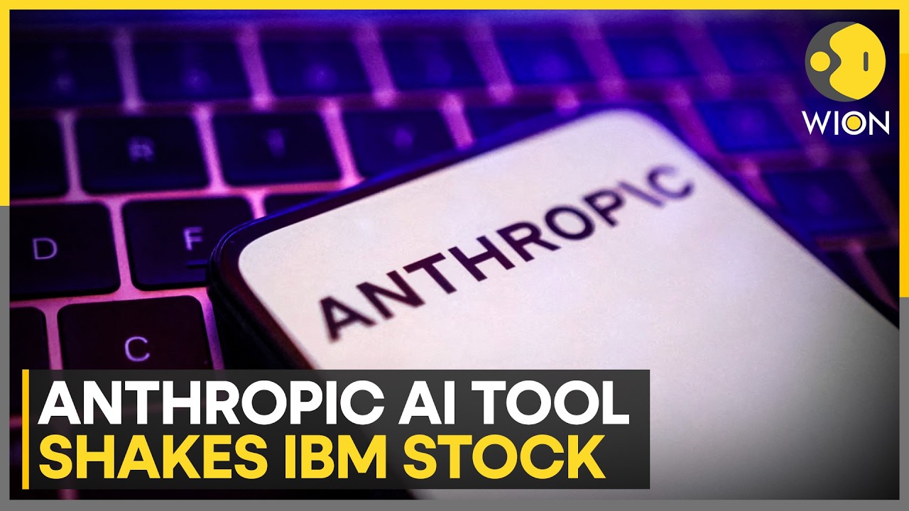 IBM Stocks: Anthropic AI Tool Sends IBM Stock Tumbling | 13.2% Drop Hits Market | WION