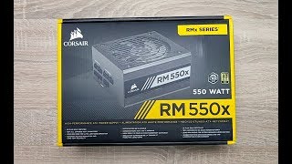 Corsair Rm550x Unboxing Youtube