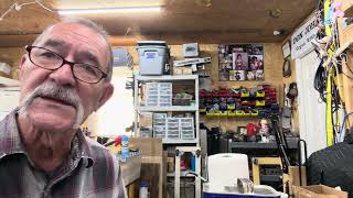 Refinishing a Leslie speaker cabinet, part 1.