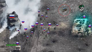 Horrible! Ukrainian FPV drones hunt one by one Russian soldiers fleeing Avdiivka frontline