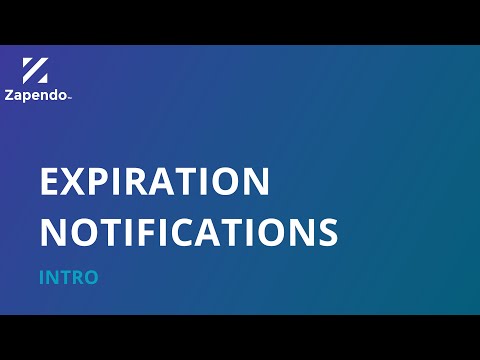 Expiration notifications