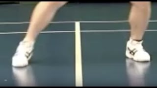 Badminton Footwork: Rear Corners (Type 1 Basic)
