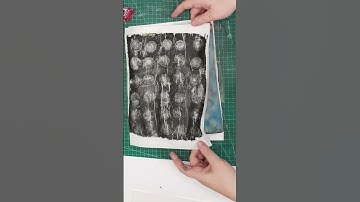 Gelli Plate Pulls in Progress  Monoprinting Moments Part 2  #gelliplate #art  #relaxingart