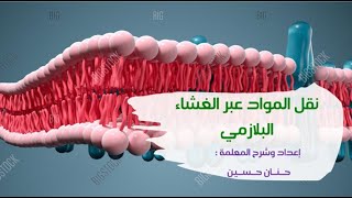 البلعمة هي العملية التي تتم من خلالها ادخال الموادعند احاطتها بالغشاء البلازمي