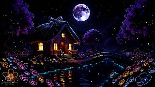 FALL ASLEEP FAST (No Ads) ★︎ Deep Sleep &amp; Melatonin Release ★︎ Calm Racing Thoughts