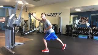 SA Contralateral Leg Cable Pull