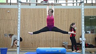 Молодая гимнастка с синдромом Дауна надеется повысить планку на Специальной Олимпиаде