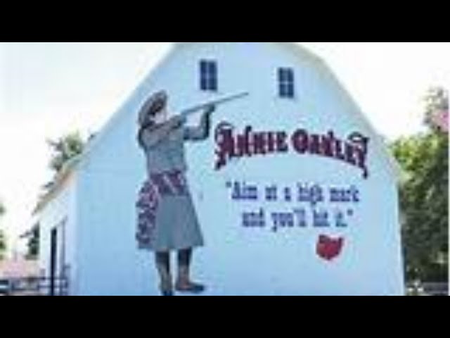 ANNIE OAKLEY's Gun Collection & Personal Belongings Museum - YouTube