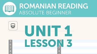 Romanian Reading Practice For Absolute Beginners - Reading The Train Schedule