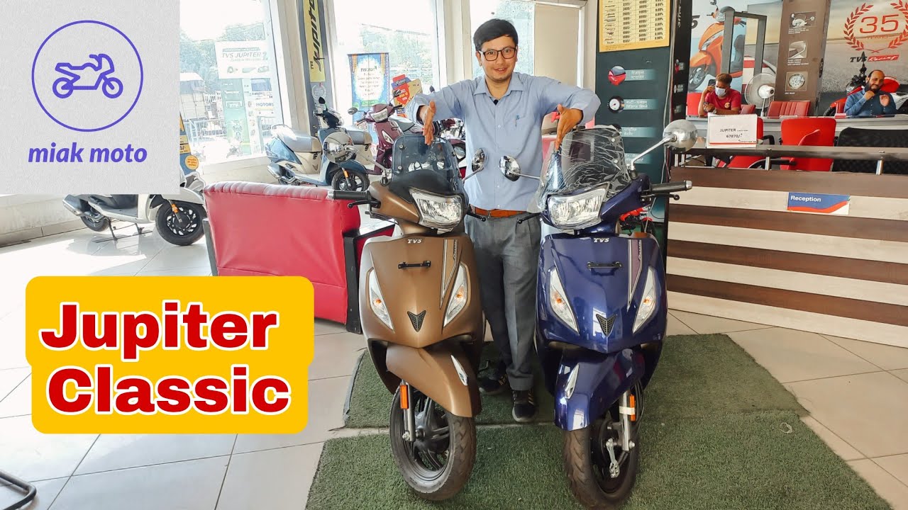 Tvs jupiter classic new model Review In Hindi