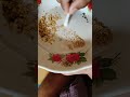 the process of cleaning gold from black sand..
