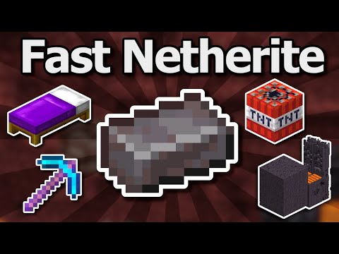 Fastest Ways To Mine Netherite In Minecraft 1.20