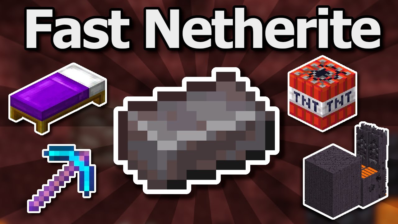 minecraft java edition - What is the best way to mine netherite