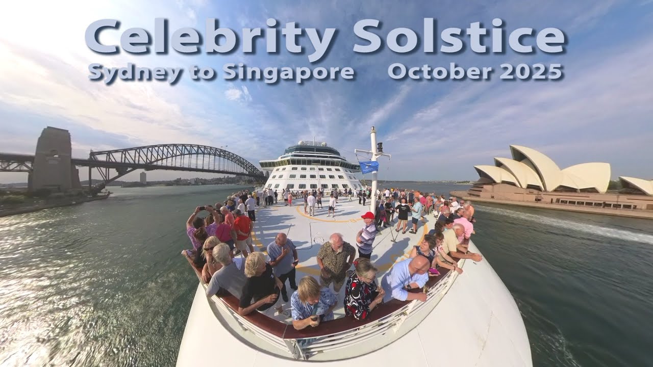 Celebrity Solstice - a cruise from Sydney to Singapore