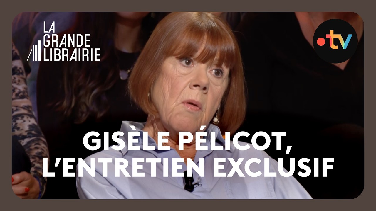 Gisèle Pélicot s'exprime pour la première fois à la télévision - La Grande Librairie