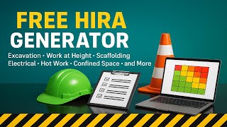 Free Download HIRA Templates (Excavation, Work at Height, Scaffolding & More) | HIRA Generator Tool screenshot 4
