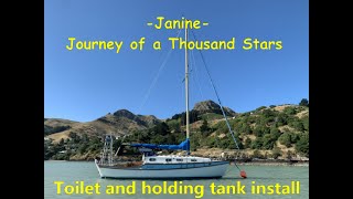 Janine 20ltr holding tank Install - updated