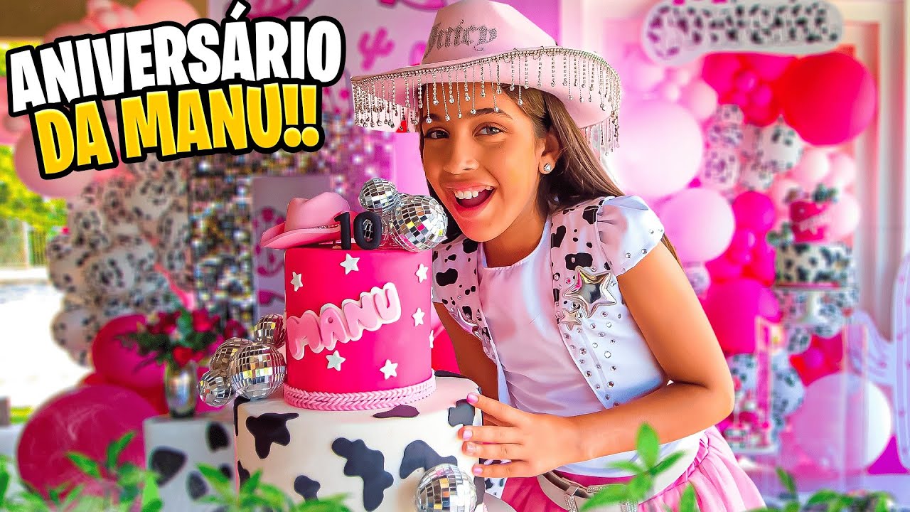 ANIVERSÁRIO DE MANU *TUDO QUE ROLOU NA FESTA E QUEM ESTAVA LÁ !