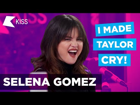 Selena Gomez made Taylor Swift CRY, when she played her new music! ?