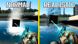 S&BOX vs GMOD WATER | GARRYS MOD REALISTIC WATER