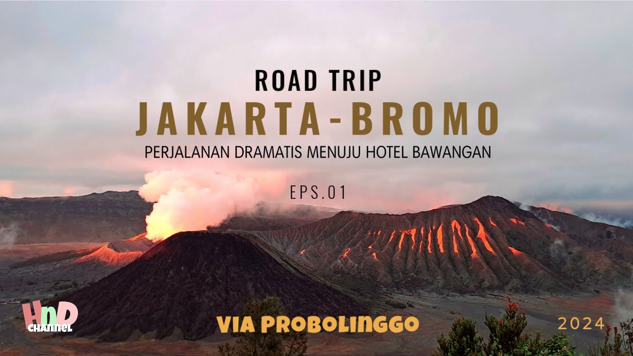 Road Trip JAKARTA-BROMO 2024|Perjalanan Dramatis ke Hotel Bawangan Bromo|