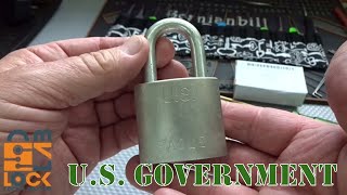 (884) Mystery Eagle Padlock #2