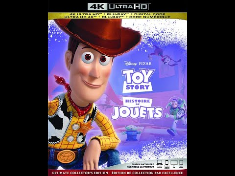 Opening to Toy Story (1995) 2019 Blu-Ray (Histoire de Jouets, トイ