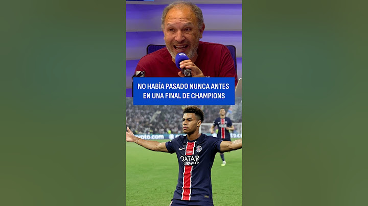 This has never happened before in a Champions League final | Tiempo de Juego COPE