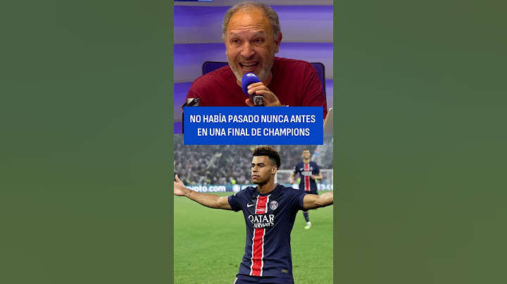 This has never happened before in a Champions League final | Tiempo de Juego COPE