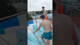 4 Track Racing Water Slide at S Klub Aquapark 🇷🇸