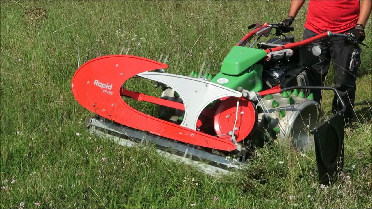 Rapid Euro 4 a žací lišta s řádkovačem