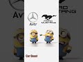 Mercedes vision avtr vs ford mustang minions style