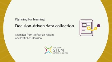 NE710 Planning for learning - Examples of decision-driven data collection