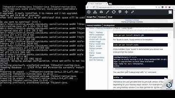 1 Install Spark   Install Scala and Download Spark