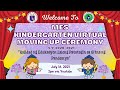 Mes virtual kindergarten moving up ceremony teaser