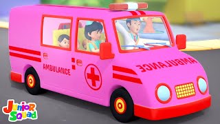 Wheels On The Ambulance + More Emergency Vehicle Songs for Kids by Junior Squad screenshot 5