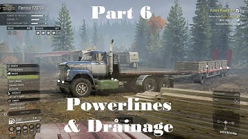 Snowrunner Part 6 Repair the Powerline and Drainage Pumps Xbox One Gameplay/Walkthrough/Lets Play