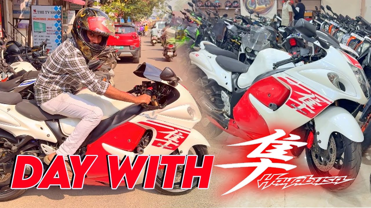 Vera maariiiiii Experience with Legendary Hayabusa 🏍️🔥My First MotoVlog