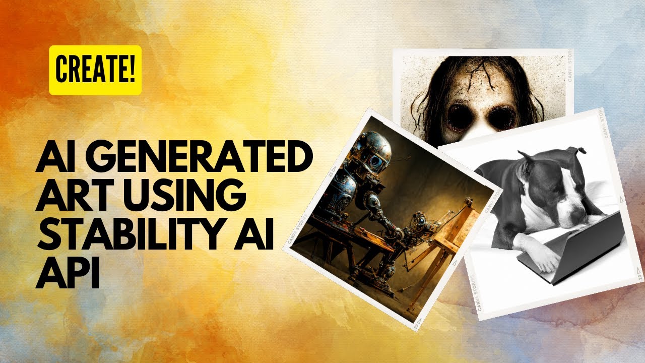 Create AI generated art using Stability AI API - YouTube