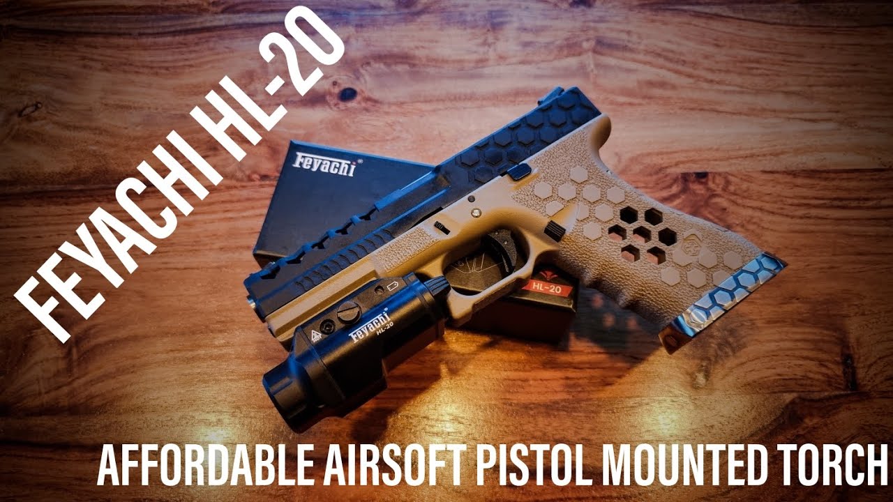 A look at the Feyachi HL-20. A sidearm mounted torch for your low