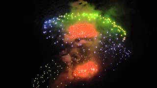St Andrew's Band Fireworks Factory - Fireworks - Multi break color and beraq shells 2013