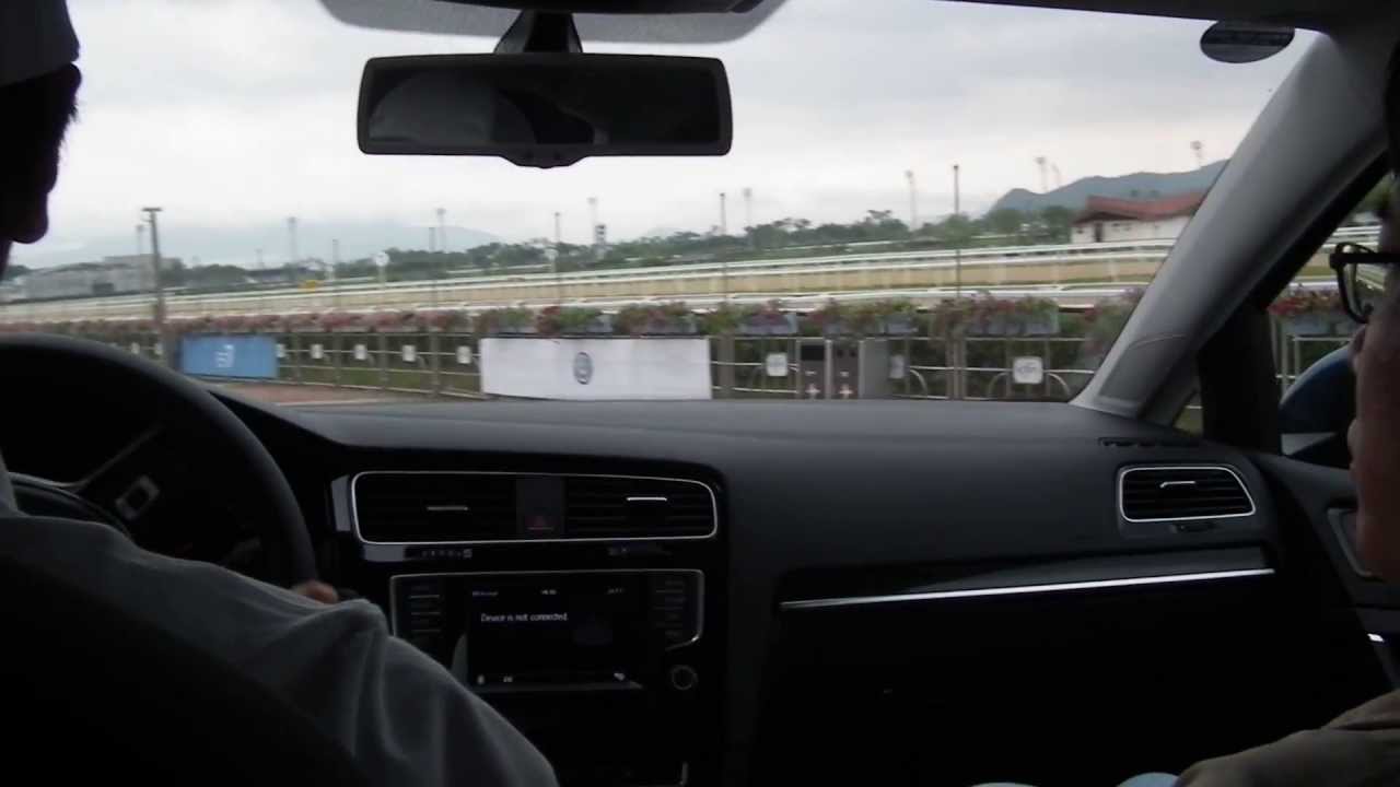 vw 7th generation golf, multi collision brake - YouTube