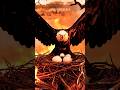 Chimpanzees Carry Water to Save a Baby Eagle Nest