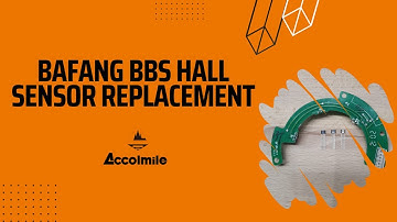 BAFANG BBS Hall Sensor Replacement