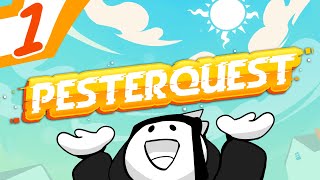 chris plays pesterquest! || day 1 (john, rose, dave)