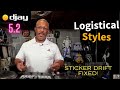 Sticker drift after 5.2 update with djay pro.