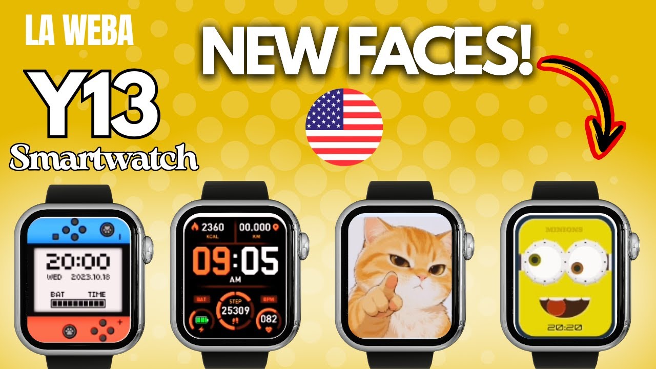 💡PERSONALIZE Your Y13 Smartwatch: CHANGE Watch Faces Easily 🎨 #Y13 ...