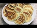 Дрожжевые оладьи на рисовой муке ///Yeast pancakes with rice flour