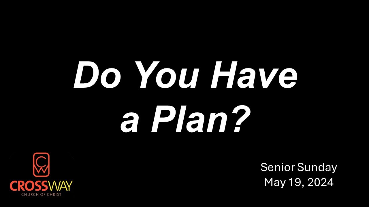 Crossway Church of Christ - Service 5/19/2024 - YouTube