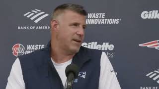Patriots Mike Vrabel gets Testy Again At Press Conference Over Baiting Question 